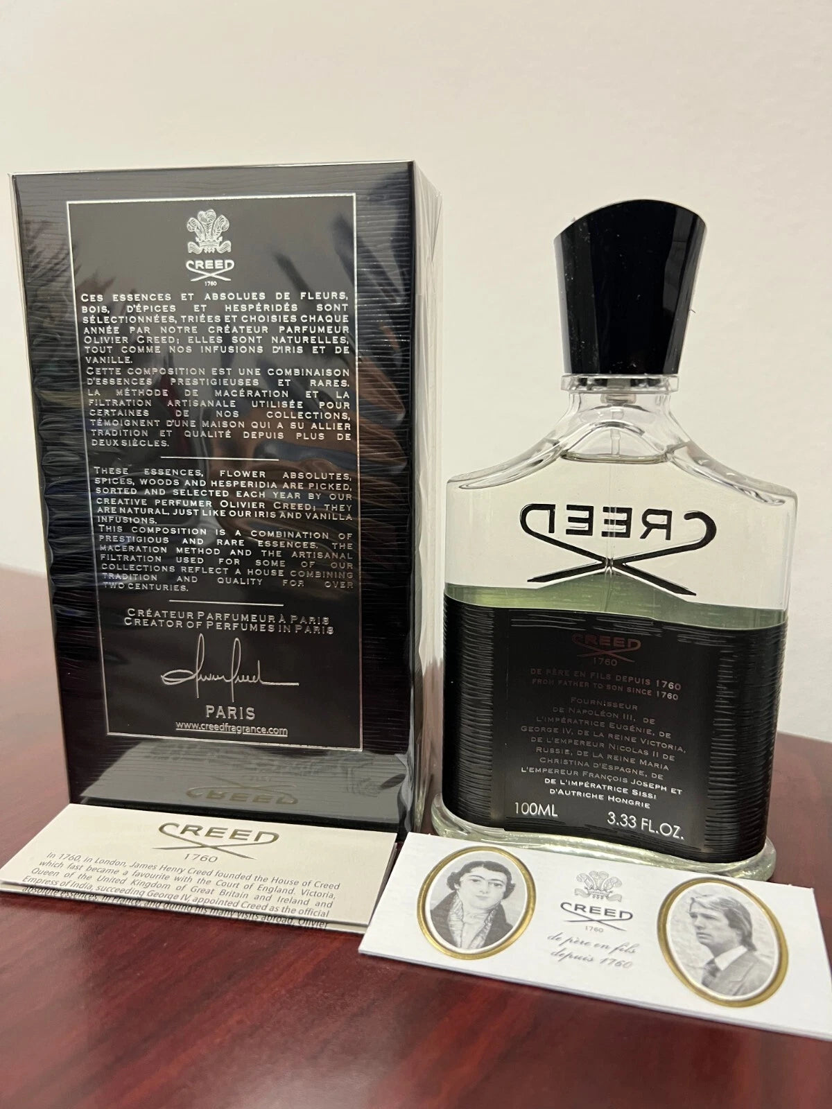 Creed Aventus for Men Eau de Parfum Spray 3.3 fl oz / 100ml
