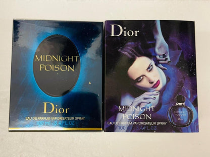 Rare Christian Dior Midnight Poison Eau de Parfum 100ml / 3.4 fl oz