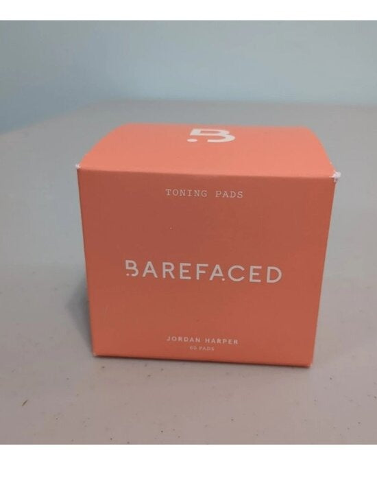 Barefaced Toning Pads by Jordan Harper 60 Pads Facial Exfoliating