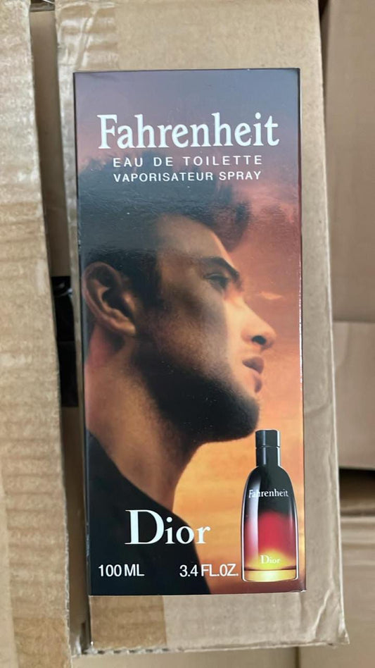 DIOR Fahrenheit Eau de Toilette Splash for Men 100ml / 3.4 fl oz