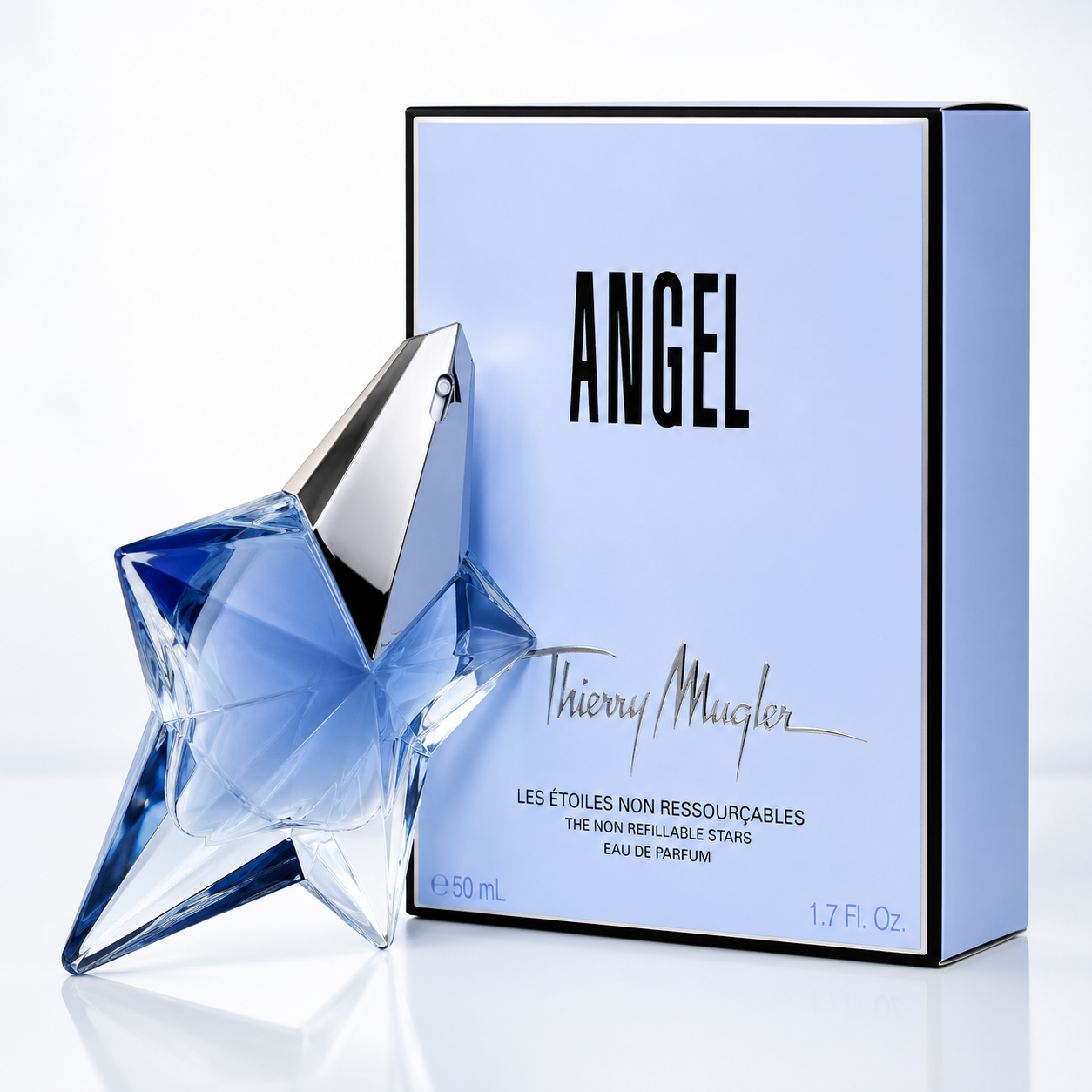 ANGEL (Refillable Star) by Thierry Mugler Eau de Parfum Spray for Women 1.7 oz / 50 ml