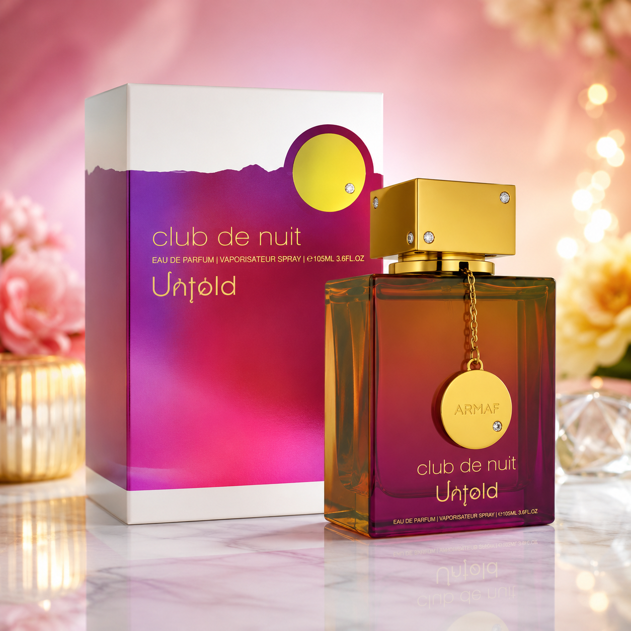 Armaf Club de Nuit Untold Eau de Parfum EDP Spray 3.6 fl oz / 105 ml