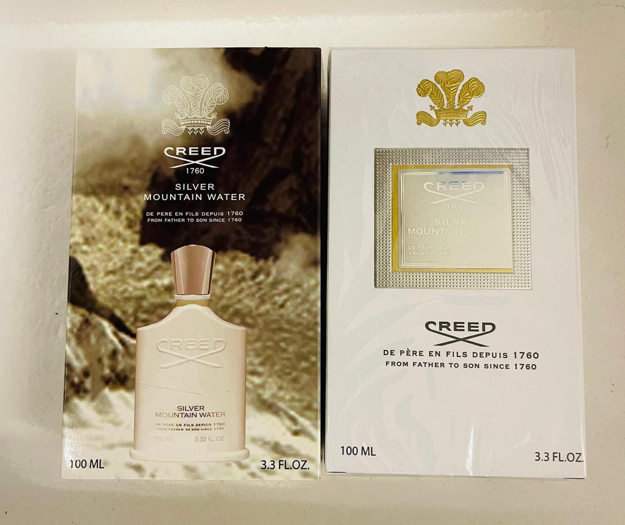 Creed Silver Mountain Water Eau De Parfum Spray 3.3 oz / 100ml