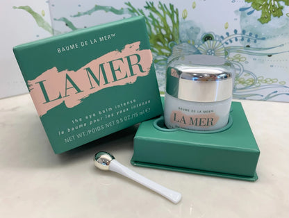 LA MER Eye Balm Intense Cream EMPTY Bottle JAR+BOX/Display Stand