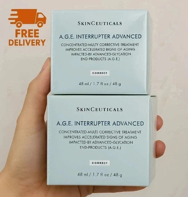 2-Pack Skinceuticals Age Interrupter Advanced Face Cream 48ml (1.7oz) | Sealed